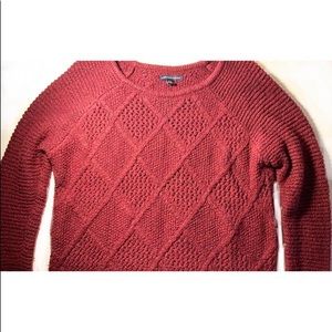 Red Knit sweater, American Eagle outfitters